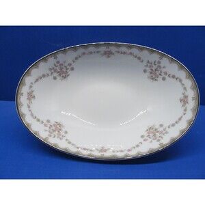 Noritake Garland  10" Oval Vegetable Bowl Excellent Condition